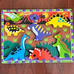 Melissa and Doug dinosaur puzzle